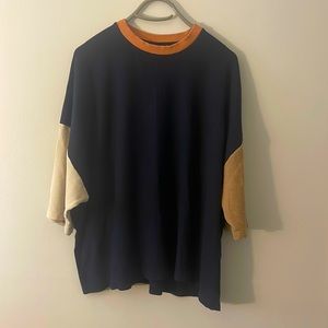 Navy Loose Tee